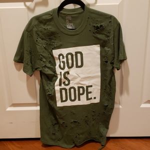 God is dope shirt